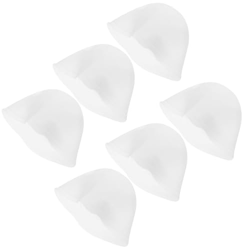 Gatuida Gorra de Silicona para Teñir el Cabello sin Perforaciones, 6 Piezas, Color, Cómoda y Reutilizable para Mechas Precisas en Casa y Salón de Belleza