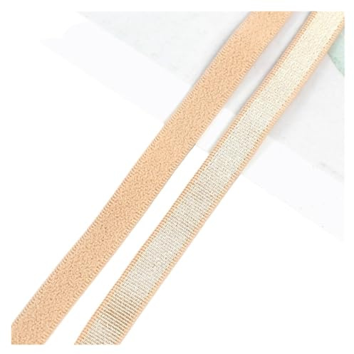 Banda elástica de nailon for ropa interior, 5/10M, 6-30mm, correa for el hombro, sujetador, bandas de goma suaves, pantalones, cinta elástica, accesorios de costura DIY(FleshPink,5Meters,12mm)
