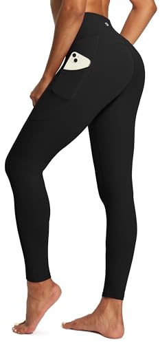 IUGA Gym Leggings for Women with Pockets,High Waisted Running Yoga Pants