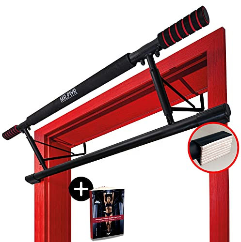 riijk Barra di Trazione per Porta Senza Fissaggio | Barra di Trazione Senza Viti per Telai di Porte | Barra di Trazione Professionale Senza Slittamento