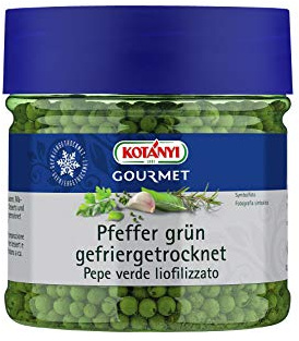 Kotanyi Gourmet Pfeffer grün gefriergetrocknet | wie erntefrisch, mild-würzig, leicht fruchtig, 400 ml