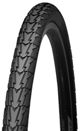 Ecovelo 1 COUVERTURE Noir 700 x 35C (37-622) 28 x 1 5/8 x 1 3/8 pour City Bike Trekking Vélo | Pneu Route Noir Caoutchouc Vélo