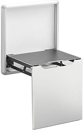 Klapphocker zur Wandmontage, zusammenklappbar, Schuhbank, unsichtbar, Wandbehang, Stuhlhocker für Tür, Haushalt, Eingang, platzsparend, unsichtbarer Fußhocker, Stuhl