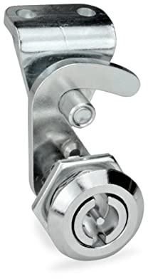 Ganter Normelemente | Hakenverriegelung Betätigung mit Steckschlüssel - GN 115.8-VDE-18-H1-CR-2