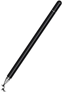 MacroHu 1x Bolígrafos Stylus Lápiz para Tablet Lapiz Tactil para Movil Puntero Tablet Lápices Punteros Stylus para Tablet Lápiz Capacitivo para Tableta Lápiz para Pantalla Táctil Stylus Pen- Negro