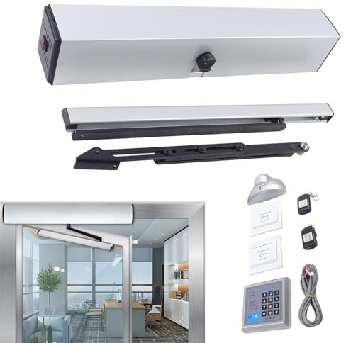 Abrepuertas batiente eléctrico - Mando a distancia automático - Pulsador - Automatismo para puerta batiente automática - Mando a distancia - Abrepuertas eléctrico,SW200