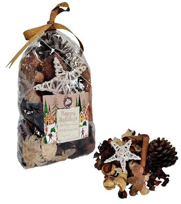 Pan Aroma Gingerbread Christmas Pot Pourri Happy Holidays Scented Botanicals 250g Bag