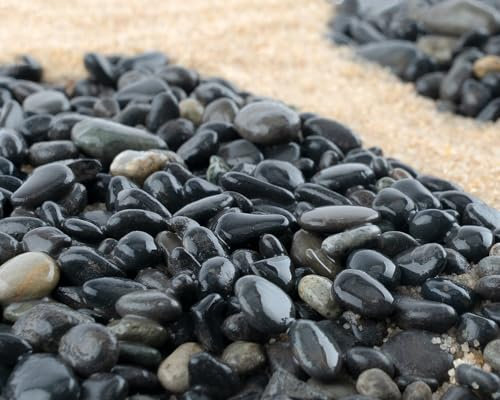 NatureHolic Naturkies River | Zierkies für Aquarien | Natürliche Deko Kieselsteine | Körnung 5-8 mm | 2 kg