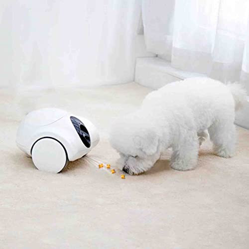 Pet Camera with Treat Dispenser, Interactive Toy | Full HD 1080p, Remote Control Via App | Designed for Dogs and Cats | Pan, Tilt, Zoom, Night Vision