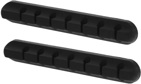 OSALADI 4pcs Cable Organizer Clips Desktop Holders for Wire Management Keep Cables Tidy and Accessible for Headphones Chargers and More