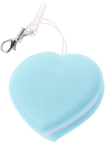 SKISUNO Heart-Shaped Lens Cleaner Wipes Blue Macaron Screen Cleaning Cloth for Phones Glasses and Camera Lenses for Electronics and Travel