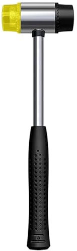 Mazos de goma, mazo de goma suave, martillo pequeño sólido for baldosas de piso, martillo de goma for herramienta de mejora del hogar (30 mm)(30mm)