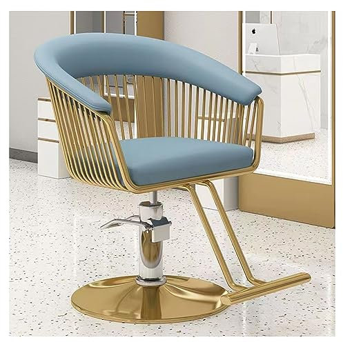 Friseurstuhl, drehbarer hydraulischer Frisurstuhl, verstellbarer Beauty-Stuhl mit Pumpe für Zuhause und professionellen Salon, perfekt für Friseur- und Styling-Bedürfnisse