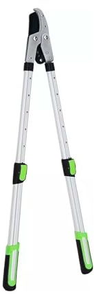 Ratchet Tree Pruner Garden Tree Cutter/Lopper Telescopic Expandable Tree Brach Long Reach Steel Balde Saw with Handle, Garden Patio Yard Forestry Trees Pruning Cutter