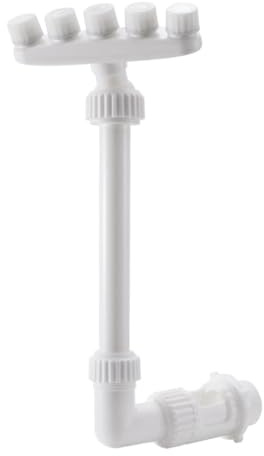 Fuente de agua para piscina con 5 boquillas, pulverizadores ajustables, enfriadores, rociador de cascada para estanque de peces, jardín, accesorios de piscina