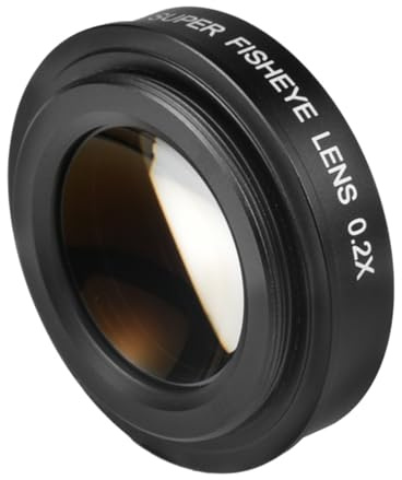 Mehrzweckfischerei Objektiv 37 Mm 0 2 Fache Fisheye Weitwinkelkamera Smartphone Objektive Low Profil Weitwinkelobjektiv Für Actionkameras