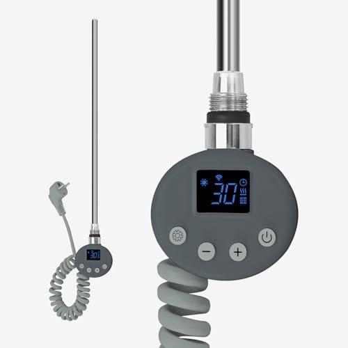 S'AFIELINA Resistenza Elettrica per Scaldasalviette 1200W con Termostato