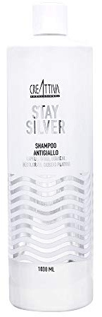 Creattiva Erilia Stay Silver Shampoo Antigiallo 1000ml - champú anti-amarillo
