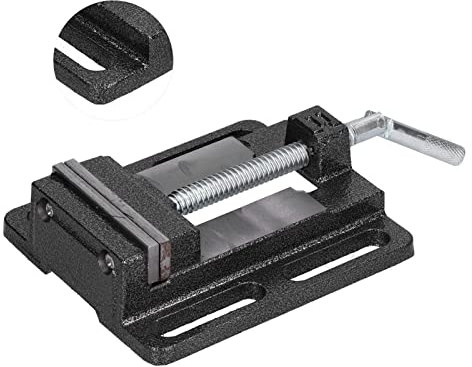 Étau de table, étau d'établi haute résistance précis Étau de perceuse à colonne pour la maintenance automobile pour les machines pour la métallurgie