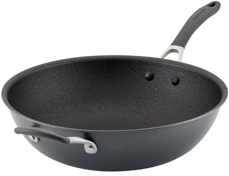 Circulon A1 Series Nonstick Induction Stir Fry Pan, 13.25-Inch, Graphite