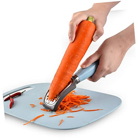 PRETYZOOM 1stk Orangenschäler Küchenreibe Zester Aus Edelstahl Gemüsehobel Küchengerät Zitronenschäler Fruchtschäler- Edelstahlreibe Spitzer Karotte Schälwerkzeug