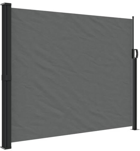 vidaXL Toldo Lateral retráctil Gris Antracita 160x600 cm