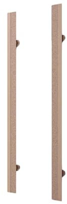 Manija De Puerta De Entrada, Manijas Push-pull De Aleación De Aluminio, Manija De Puerta De Vidrio For Balcón, Adecuada For Puerta De Armario, Puerta De Garaje, Puerta De Trastero, Puerta De Lavadero(