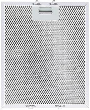 MYAYD 2 filtri per cappa da cucina, filtri antigrasso per cappa da cucina, 305 x 267 mm, filtro a rete in alluminio a 5 strati, filtro universale a rete metallica per cappa da cucina