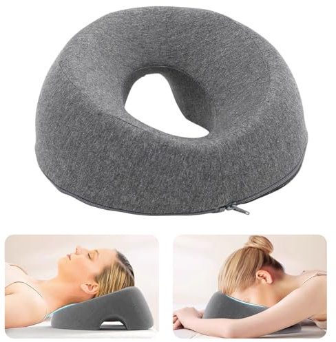 RANJIMA Massage-Gesichtswiegenkissen, U-förmiges Massage Gesichtskissen, Massage Kopfstütze für Das Bett, Massagekissen Mit Der Vorderseite Nach Unten für den Schönheitssalon Spa Salon Massagebett