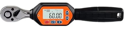 WQWGTLPLVN Digitaler Drehmomentschlüssel 3/8-Zoll-Antrieb mit Summer-LED 1,8–60 Nm (1,33–44,25 ft-lbs)