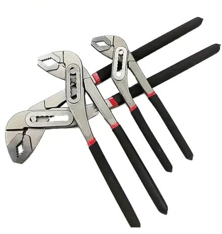 multifunctional pliers 1pcs Plumbers Pipe Plumbing Wrench Channel Locks Adjustable Water Pump Slip Joint Hose Clamp Pliers Craftsman Plumber Tools (10 Inch)