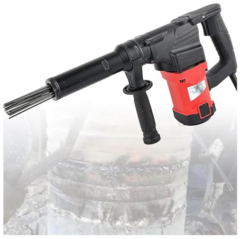 Scalatore elettrico, 1100W scalatore elettrico di alta potenza industriale scalatore elettrico portatile per rimuovere gli scalpelli a getto elettrico per rimuovere ruggine, scorie saldate e vernice