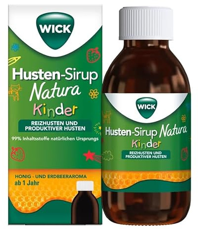WICK Husten-Sirup Natura Kinder ab 1 Jahr 140 ml