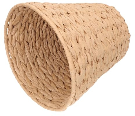TOVINANNA Panier de Rangement Corde Naturelle Tressée Corbeille Multifonction Légère pour Déchets et Stockage Domestique Design Rustique et Pratique pour Bureau et Maison