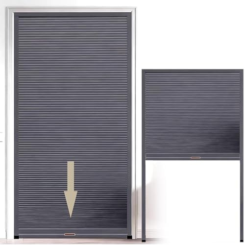 ZXHKZDX Personalizado Cocina Pequeño Puerta Plegable, Retráctil Cerrar Puerta De Armario, Corredera Puerta Divisoria para Interior Exterior Hotel Rincón Desayuno Sin Taladro
