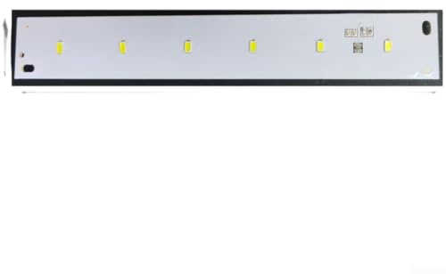 Barra de luz LED de bajo consumo para Shanghai Suoyi BCD-459WEDGP - Tira de repuesto blanca de 12 V 20 x 3 cm para iluminación de refrigerador