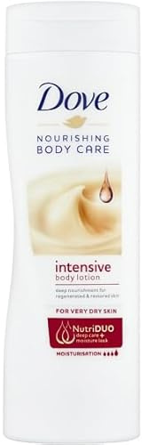 3er Pack - Dove Nourishing Body Lotion für sehr trockene Haut - Intensive - 400 ml