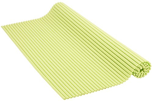 Venilia Weichschaummatte Venisoft Uni Anisgrün Rutschfester Bodenbelag Duschmatte Anti-Rutschmatte, PVC-Polyester, Grün, 65 x 200 cm, 54154