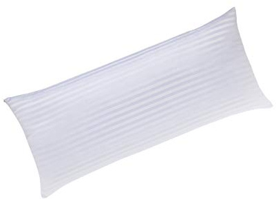 Todocama - Almohada antiácaros - Núcleo de Fibra Tacto Pluma - Tejido cutí - Funda con Cremallera Que Permite controlar la Altura de la Almohada. (120x40cm)