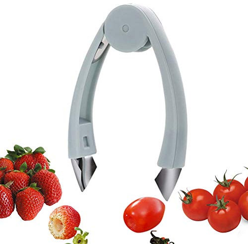 Sahgsa Strawberry Huller Ananas Yeux Peeler Multifonctionnel Maison Cuisine Fruits Outils Dénoyauteur Légumes Dénoyauteur de Fruits Portable Cuisine