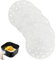 Mmgoqqt Dampfgarer Papier, 100 Stücke Perforierte Bambus-Dampfgarer(9 Zoll), Perforiert Backpapier Antihaft, Rund Pergament Papier für Air Fritteusen, Steamer Liner Dim Sum Bambus Dämpfen Matte