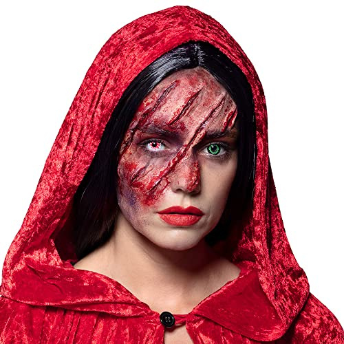 Boland – kontaktlinser med färgade motiv, 2 stycken, månadslins i 3 månader, utan tjocklek, halloween, karneval
