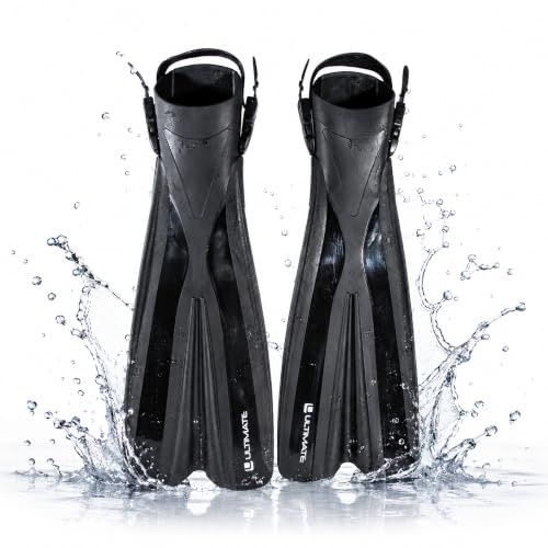 Ultimate Bellyboat Fins - One Size Fits All - Pinne Per Belly Boat