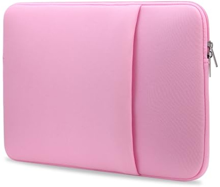 laptop bag,HUIOP B2015 Laptop Sleeve Soft Zipper Pouch 15'' Laptop Bag Replacement for Pro Ultrabook Laptop Pink,Laptop Sleeve