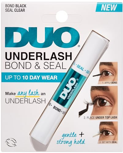 DUO Underlash Lash Bond and Seal – Waterproof, Dual-Ended Lash Cluster Glue, Long-Lasting Hold Eyelash Glue for Eyelash Clusters
