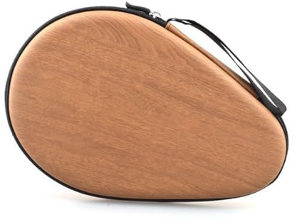 MiOYOOW Étui pour Raquette Tennis Table, Housse pour Raquette Ping-Pong à Coque Rigide étanche, avec Fermeture Éclair pour Raquettes de Ping-Pong
