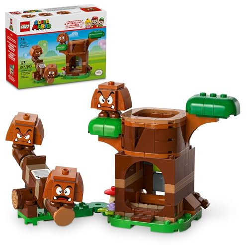 LEGO Super Mario Goombas’ Playground, Nintendo Super Mario Collectibles for Kids, Buildable Seesaw, Super Mario Toy Playset, 3 Figures, Gift for Boys, Girls and Any Fan Ages 7 and Up, 71433