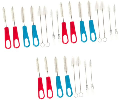 Cabilock 24 Piezas artículos limpieza para el hogar cepillos limpieza para el hogar cepillo para fregar platos cepillo limpieza cepillar accesorios limpieza Sombrilla boquilla