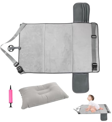 1 Stück Flugzeug Fußstütze Kinder Faltbar Flugzeug Sitzverlängerung, Tragbare Hängematte und Airplane Bed Must Haves für Kurzstrecken-Flugreisen Leicht und Kompakt Reisen Zubehör für Kleinkind und Kin
