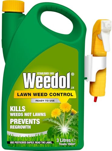 Weedol Lawn Weedkiller, ready to use, 3L